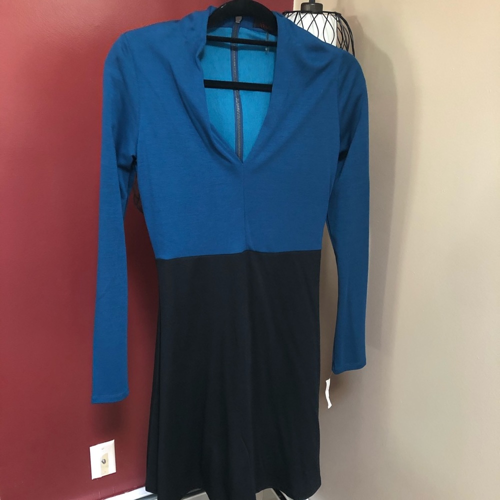 Color block dress‎